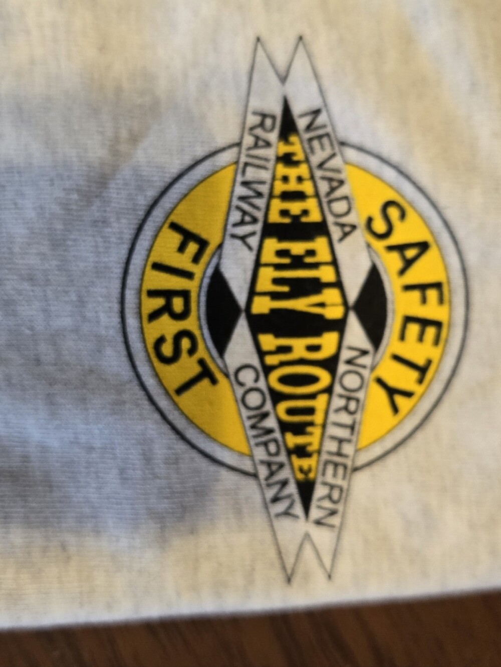 The Ely Route Railroad Graphic XL Men's Tee NWOT - Picture 2 of 9